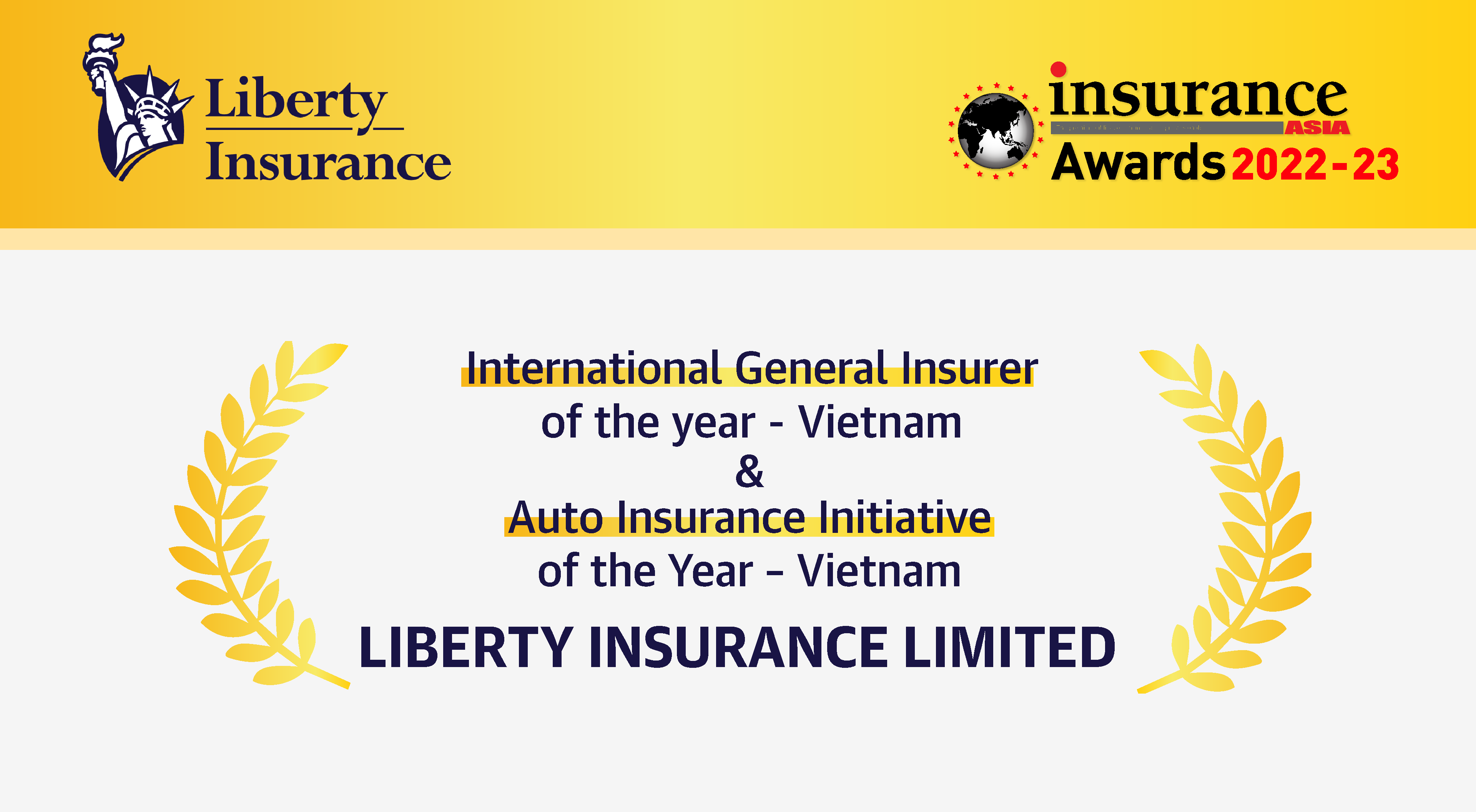 Liberty Insurance with 4 IAA awards in 2 years