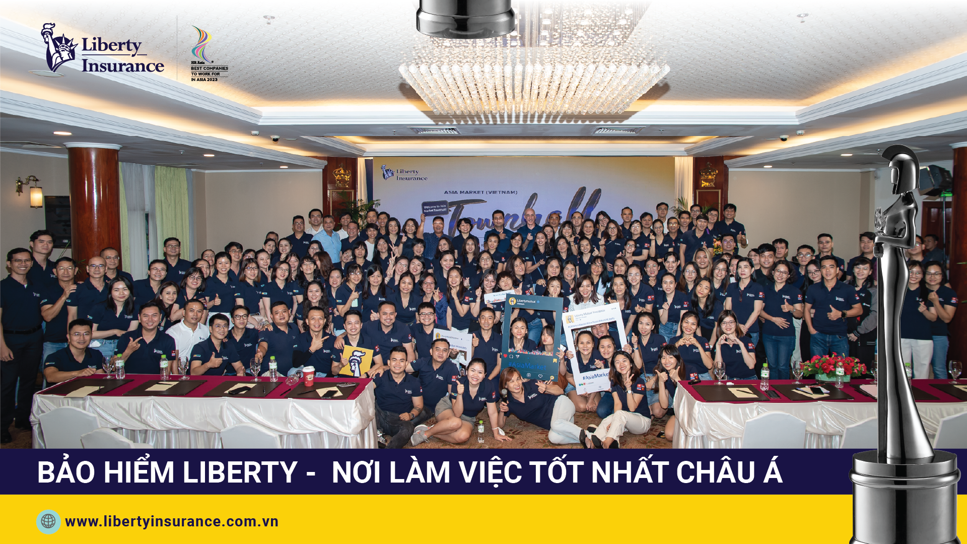 Bảo hiểm Liberty - Nơi Làm việc Tốt nhất châu Á (Ảnh 1)