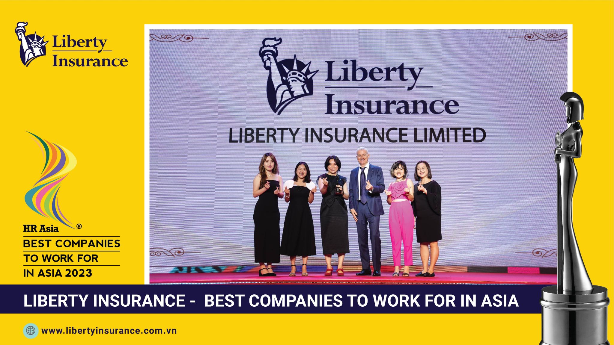 HR Asia Best Companies to Work for - Liberty Insurance