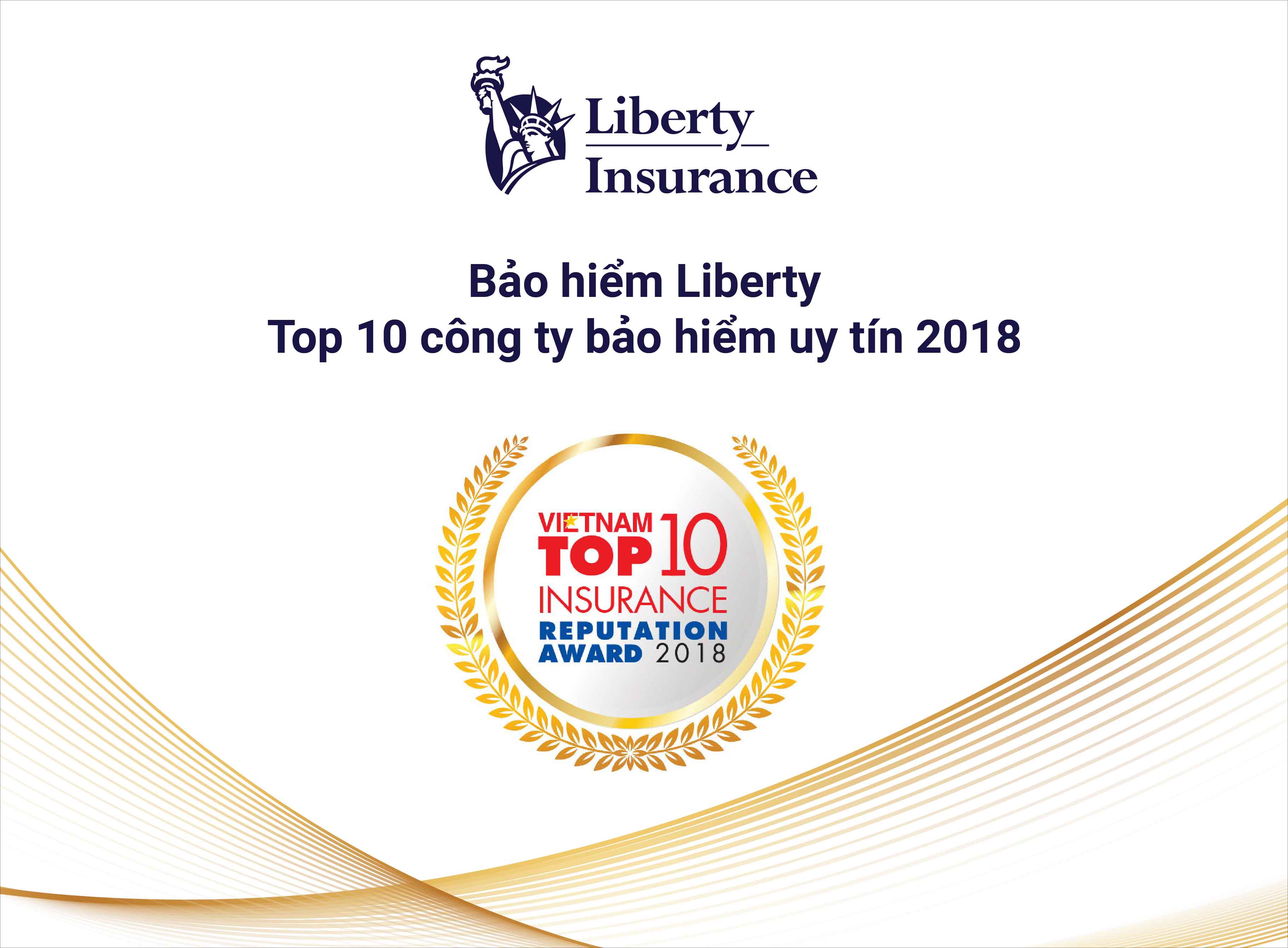 Liberty Insurance top 10 reputable non-life insurance companies Vietnam 2018