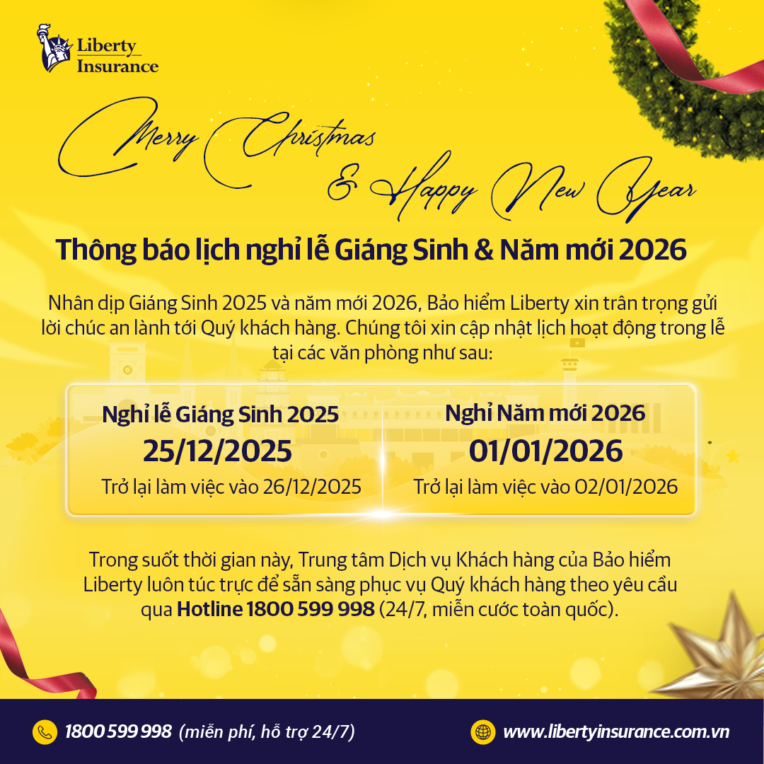 Nghỉ Giáng Sinh và năm mới