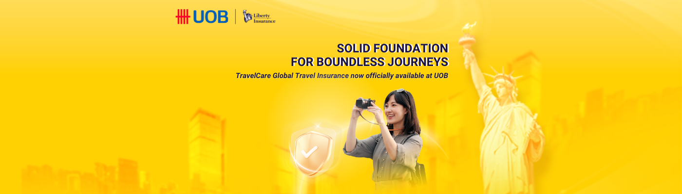 UOB customers travel worldwide with comprehensive peace of mind with Liberty Global Travel Insurance