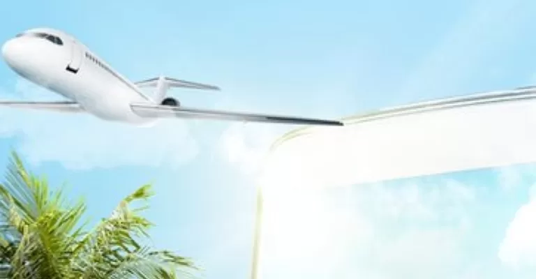 hình ảnh máy bay và điện thoại di động