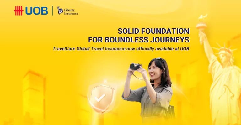 UOB customers travel worldwide with comprehensive peace of mind with Liberty Global Travel Insurance