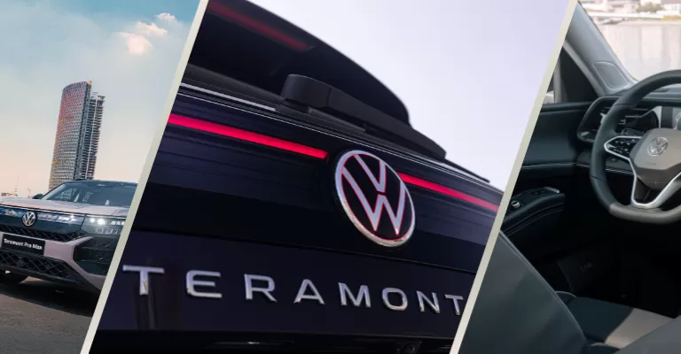 Welcoming Volkswagen Teramont rolling in Vietnam